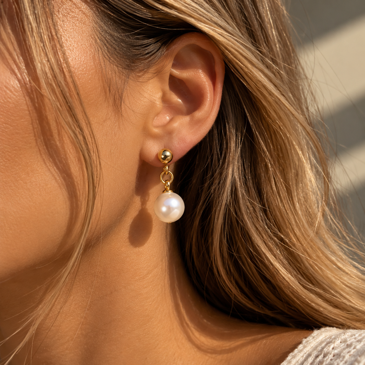 Como Pearl Studs