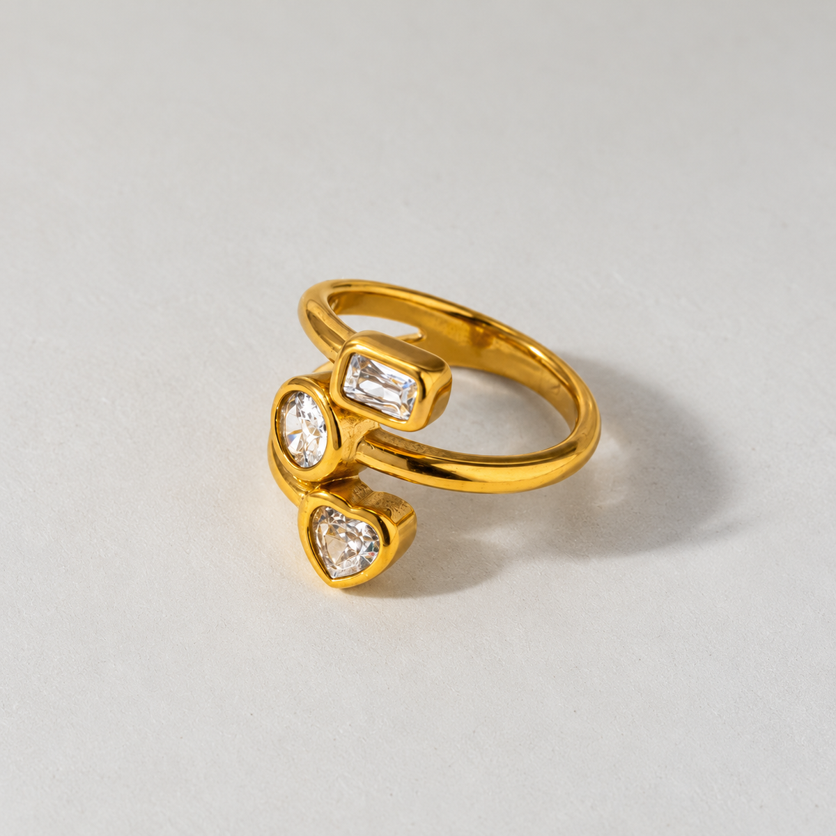 Siracusa Heart Ring